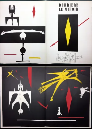 Livro Ilustrado Lam - DERRIÈRE LE MIROIR N° 52. Wifredo LAM. Janvier 1953.