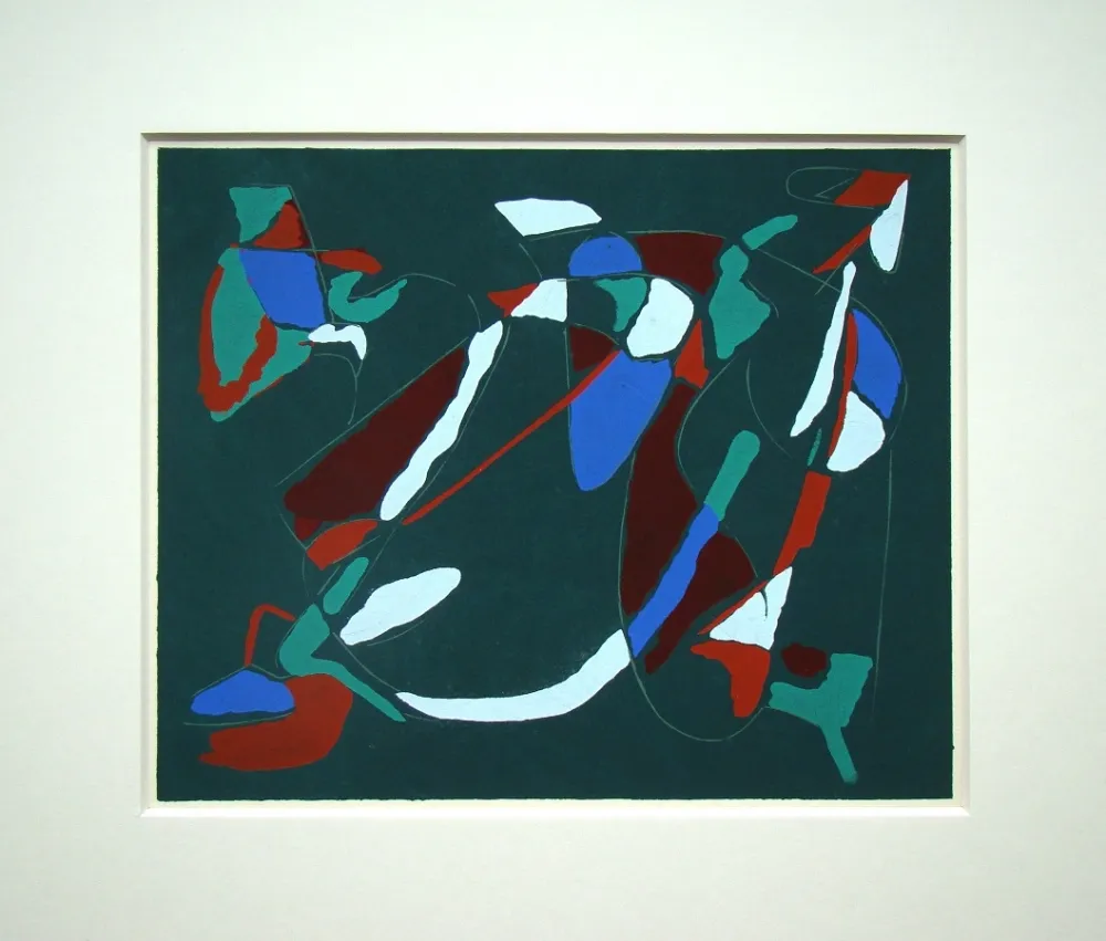 Estêncil Lanskoy - Composition abstrait