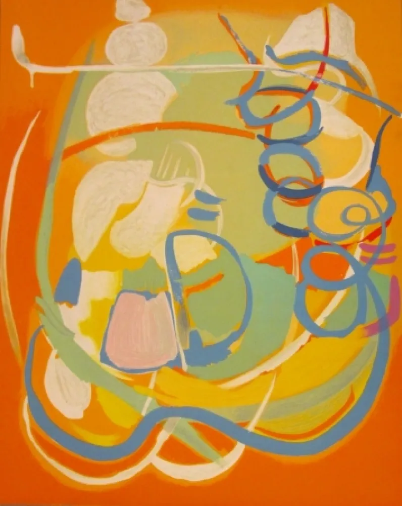 Litografia Lanskoy - Lithograph from the Génèse Portfolio