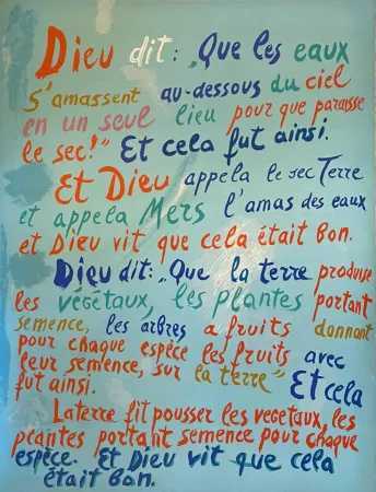 Litografia Lanskoy - Que les eaux s'amassent