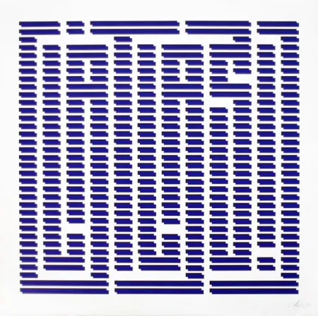 Litografia L'atlas - Persiennes