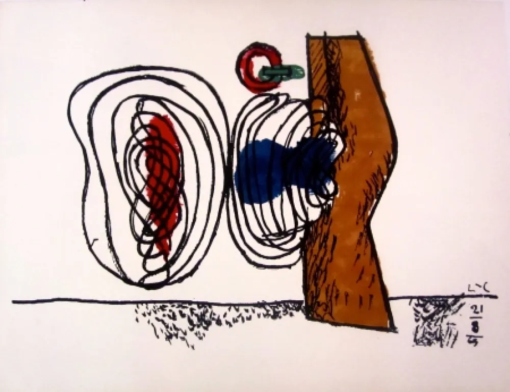 Litografia Le Corbusier - Les Huit