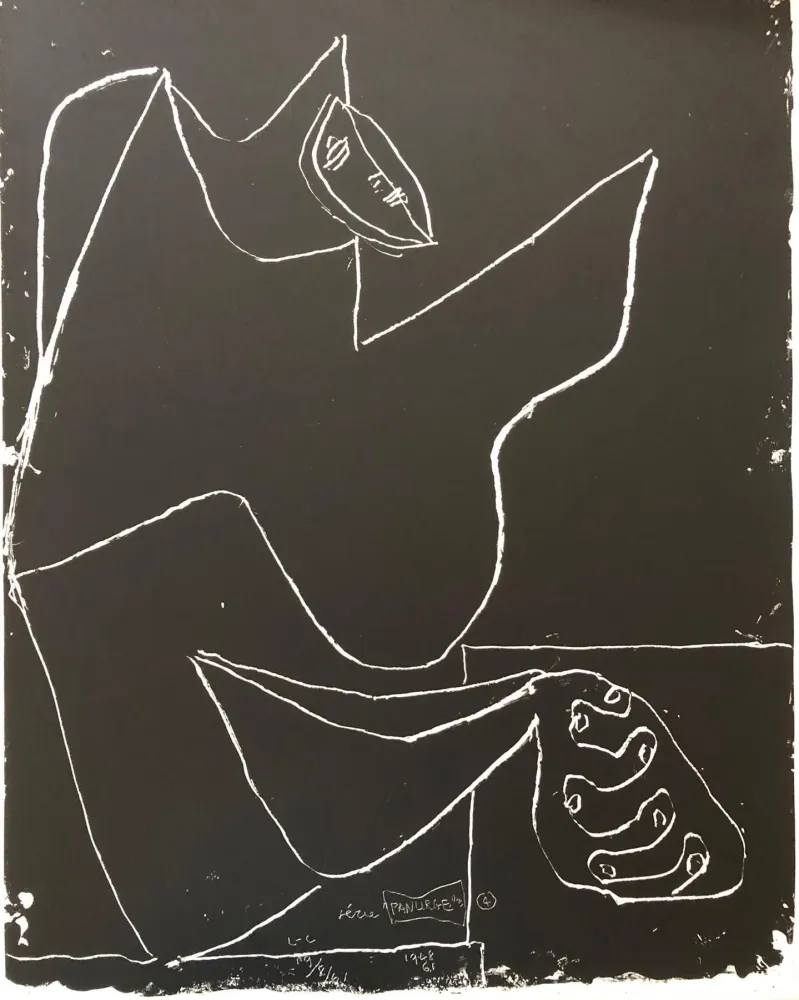 Litografia Le Corbusier - Par Dessus Tout