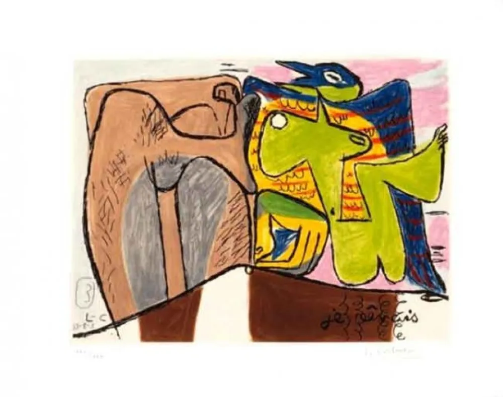 Água-Forte Le Corbusier - Unité