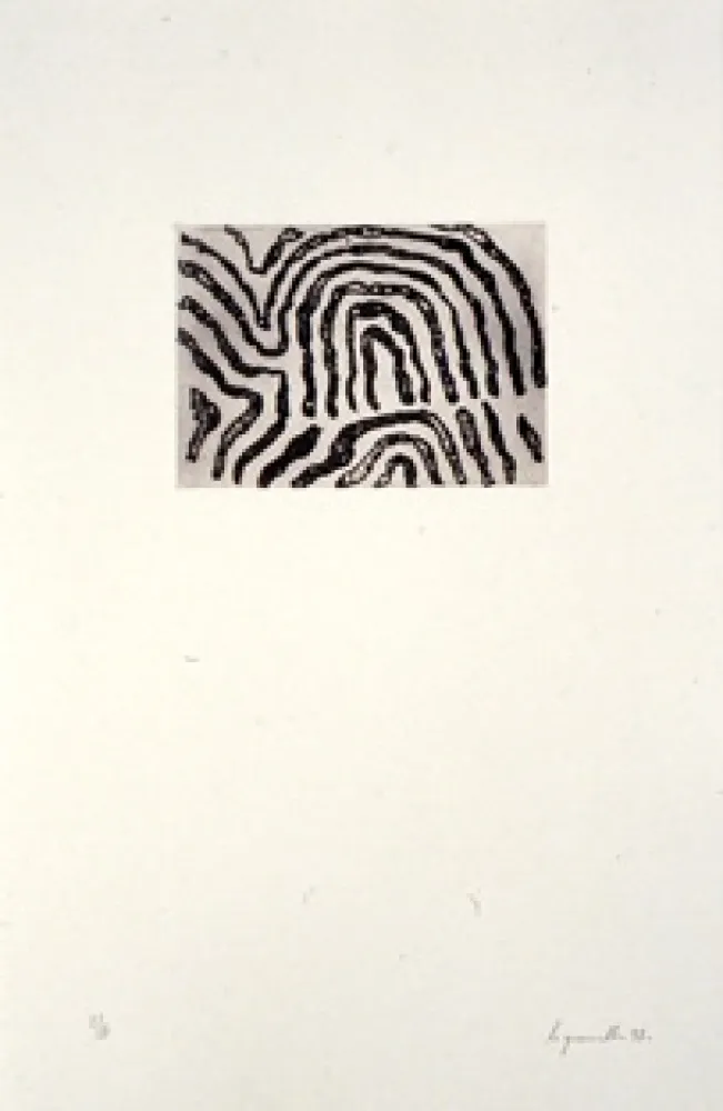 Água-Forte Le Groumellec - Ecriture