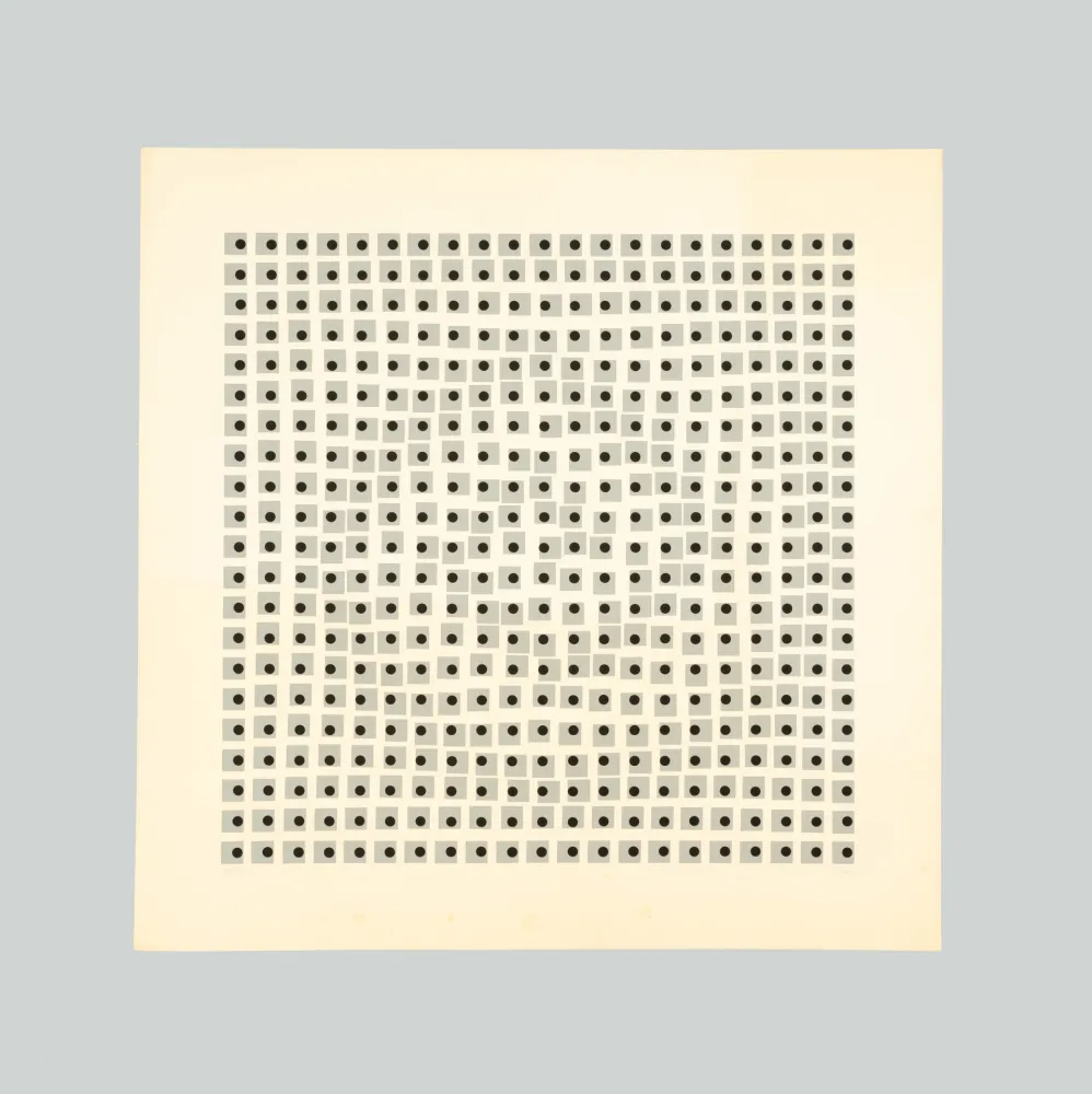 Serigrafia Le Parc - Composition