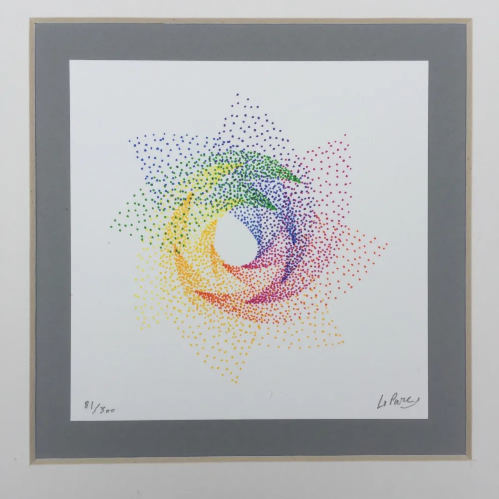 Litografia Le Parc - Petite bifurcation