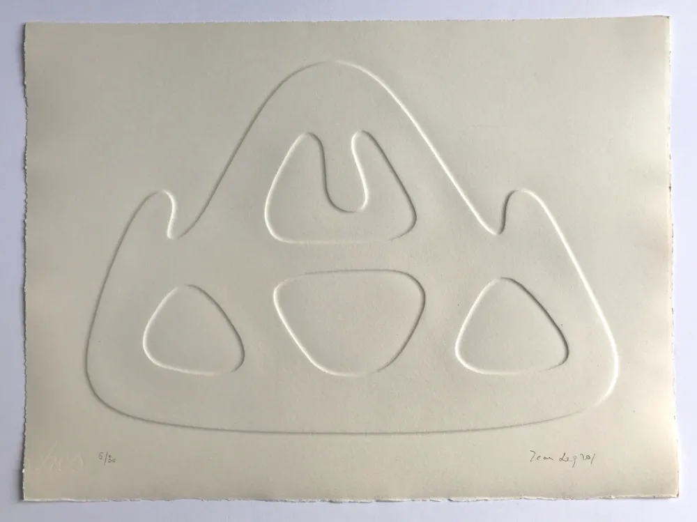 Relevo Legros - Estampage géométrique inspiré des reliefs