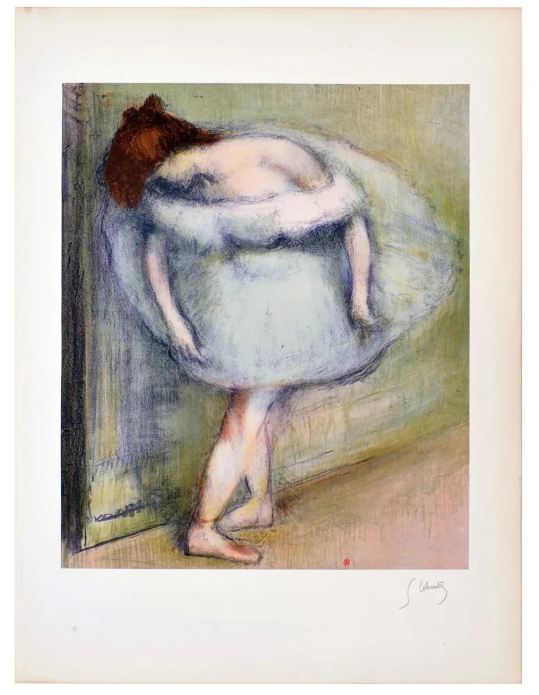 Litografia Leheutre - Danseuse