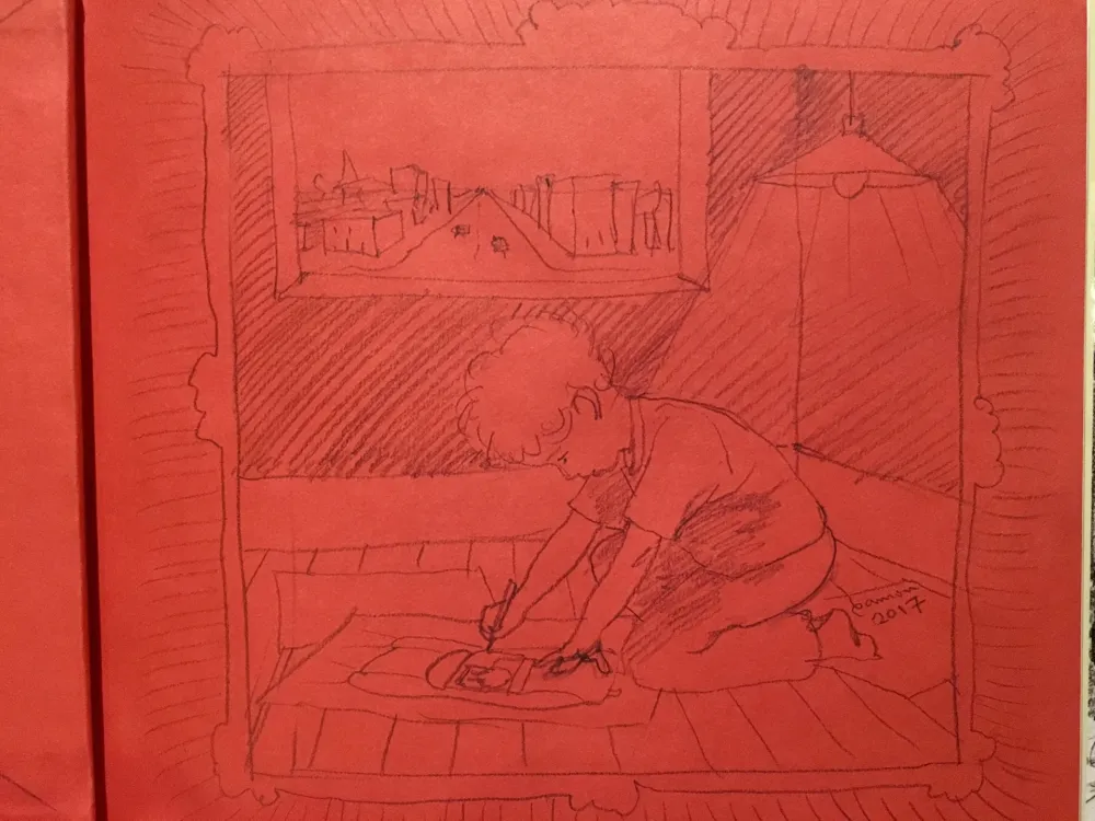 Livro Ilustrado Lehrer - Rocket Boy