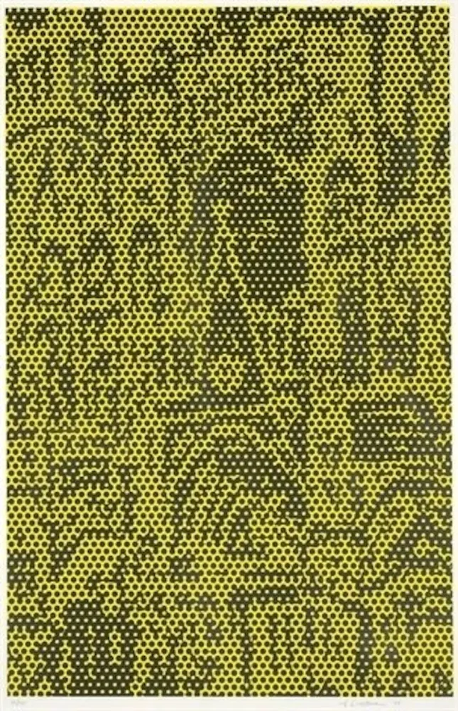 Litografia Lichtenstein - Cathedral #5, from the Cathedral series