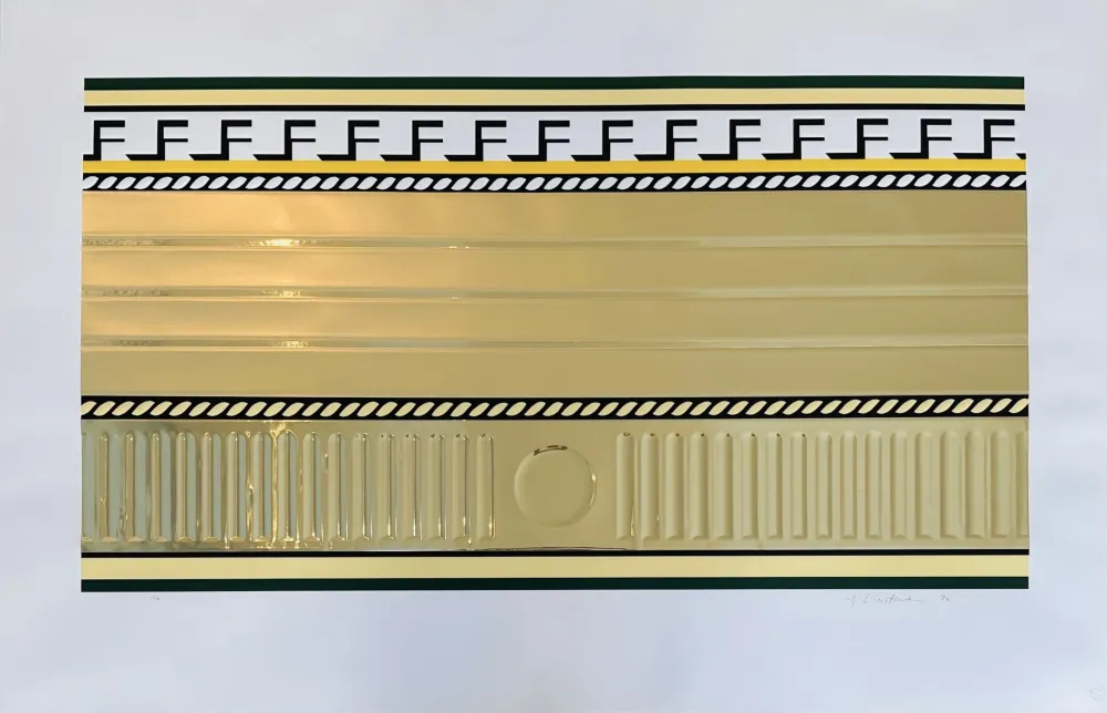 Monotipia Lichtenstein - Entablature III (140)