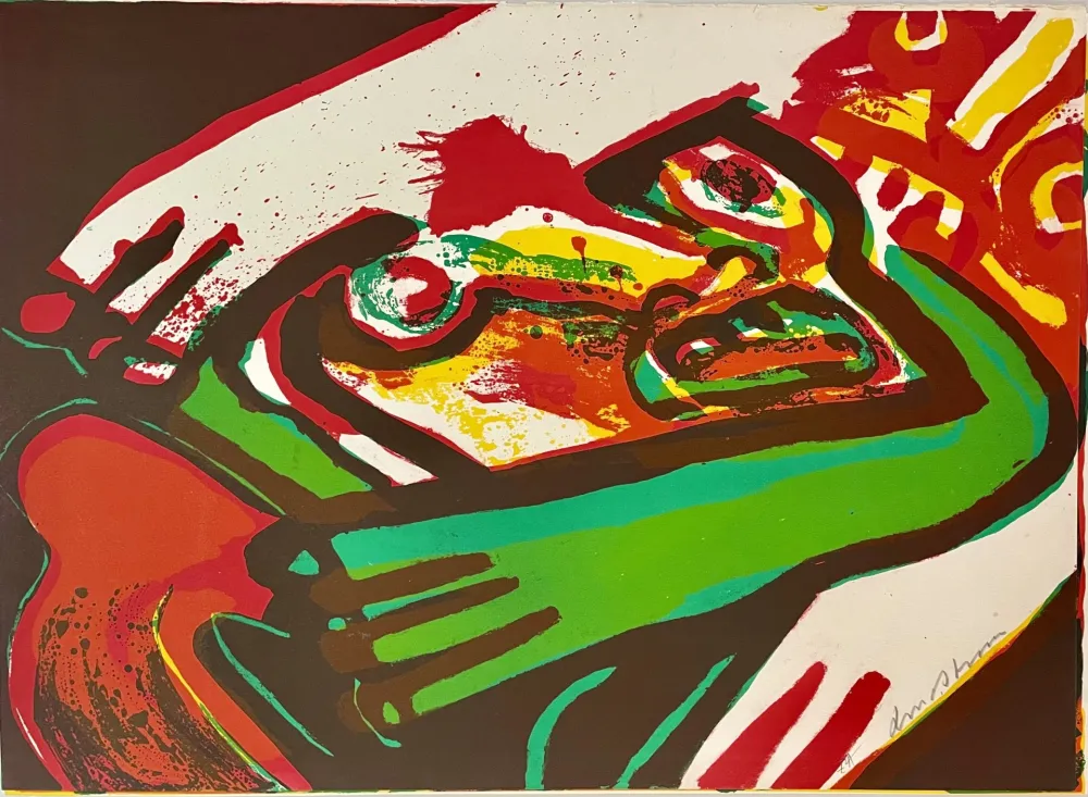 Litografia Lindstrom - Sans Titre