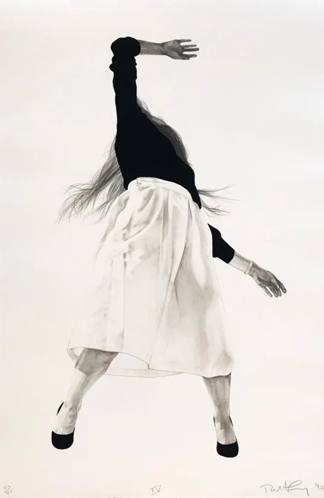 Litografia Longo - Men in the Cities, Tokyo, Seibu Department Stores, Ltd. IV