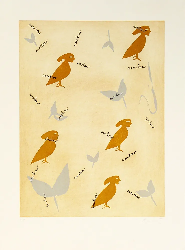 Gravura Lootz - Leaves II