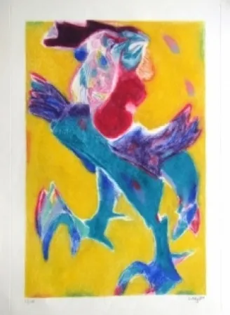 Água-Forte E Água-Tinta Lorjou - Composition