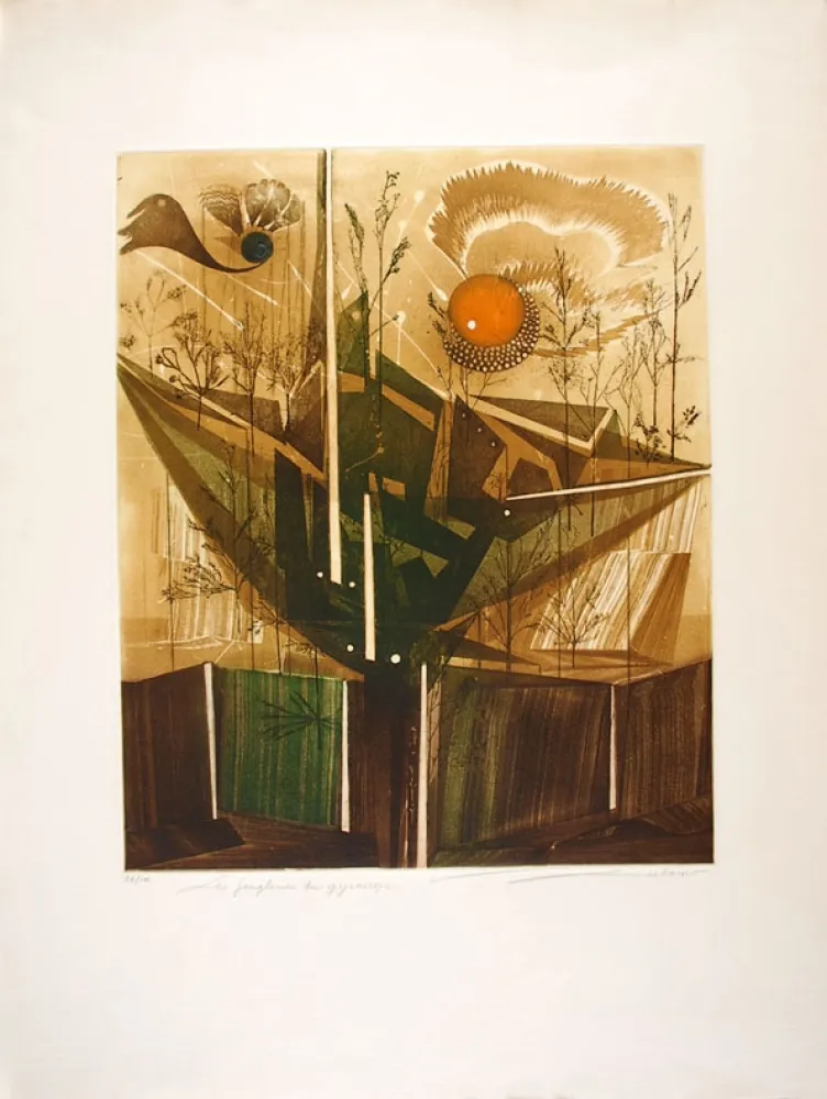 Água-Forte E Água-Tinta Lubarow - Les jongleries du Gyroscope