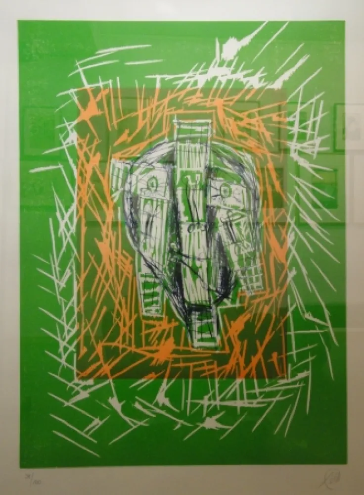 Xilogravura Lüpertz - Parsifal