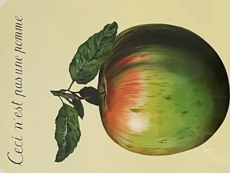 Litografia Magritte - Ceci n'est pas une pomme