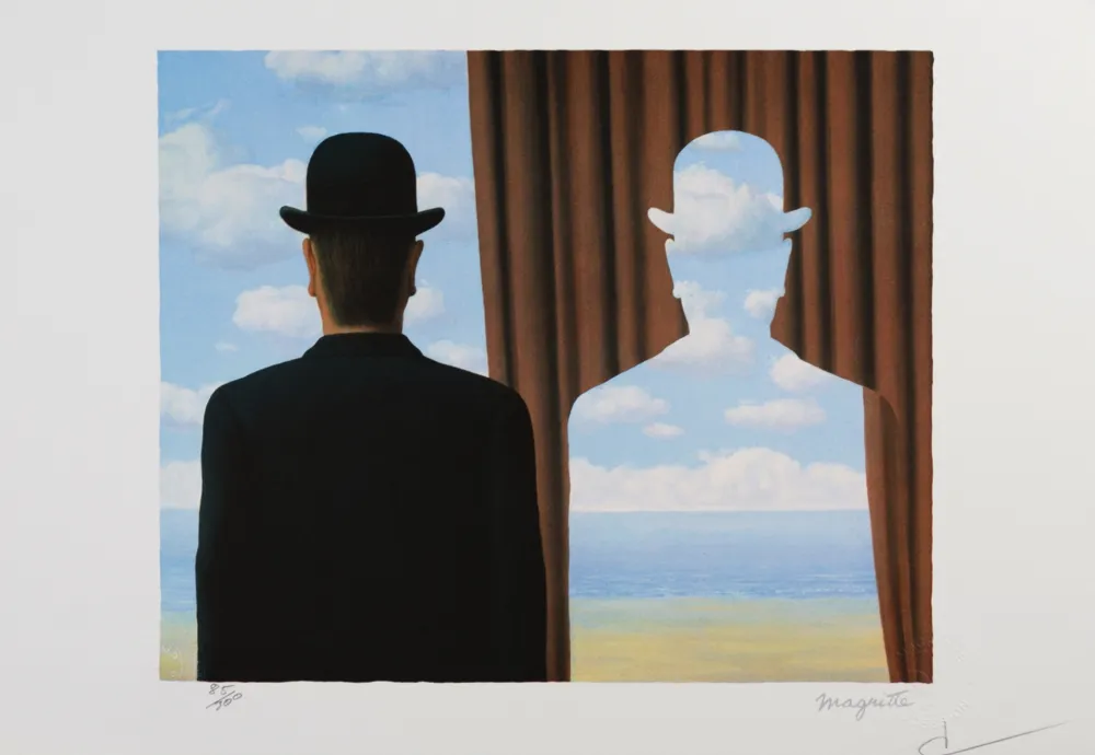 Litografia Magritte - Décalcomanie (Decalcomania)