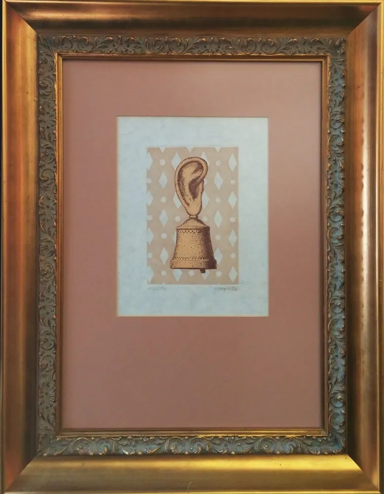 Gravura Magritte - LA LECON DE MUSIQUE