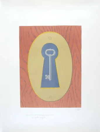 Litografia Magritte - Le Sourire du Diable - The Devil' Smile