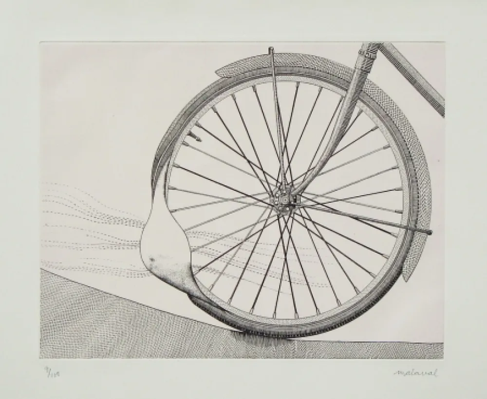 Água-Forte Malaval - La roue