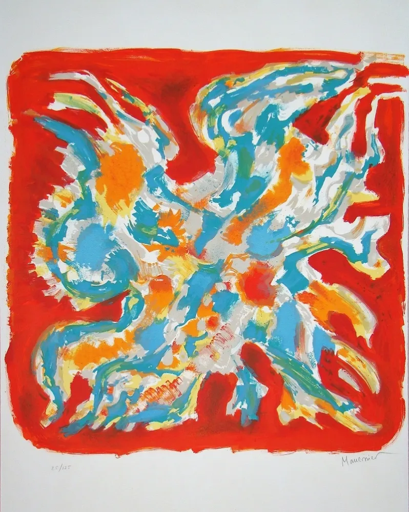 Litografia Manessier - Alléluia