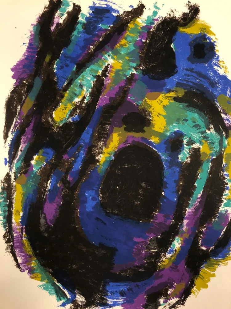 Litografia Manessier - Composition, 