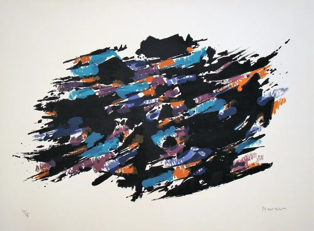 Litografia Manessier - Composition, 1971