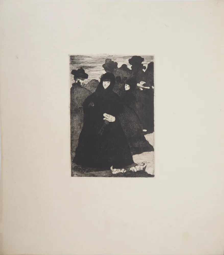 Gravura Manet - Au Prado