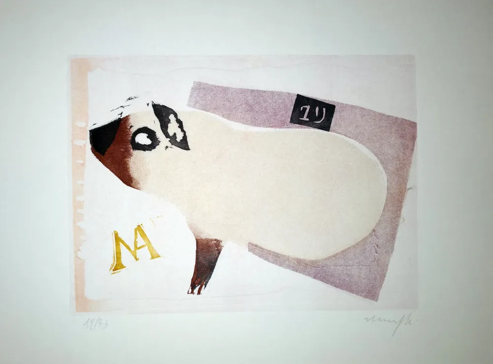 Linogravura Manfredi - Cavia