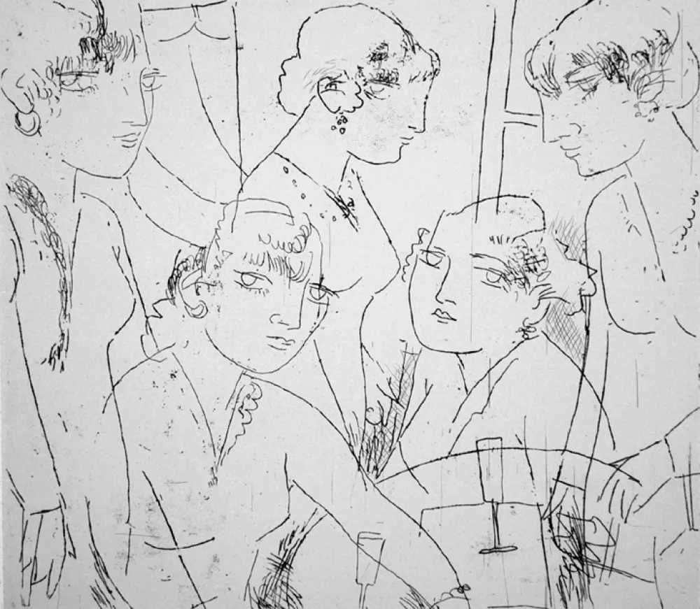 Água-Forte Manfredi - Diotima e le sue sorelle