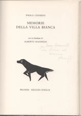 Livro Ilustrado Manfredi - Memorie della villa bianca