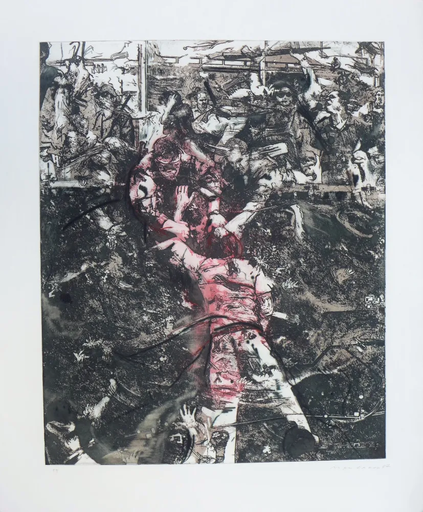 Água-Forte E Água-Tinta Marcaccio - Sans titre 1