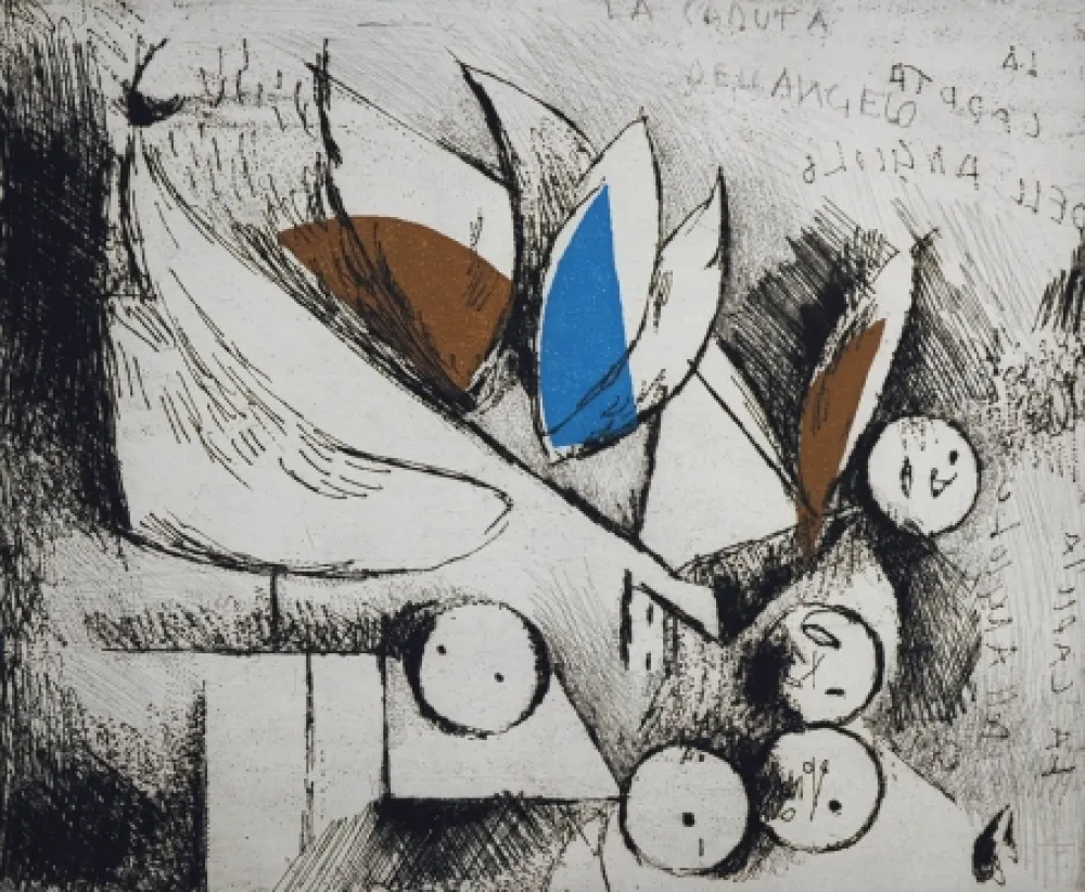 Água-Forte Marini - La caduta dell'angelo