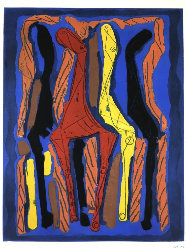 Água-Forte E Água-Tinta Marini - MARINO FROM GOETHE IV 