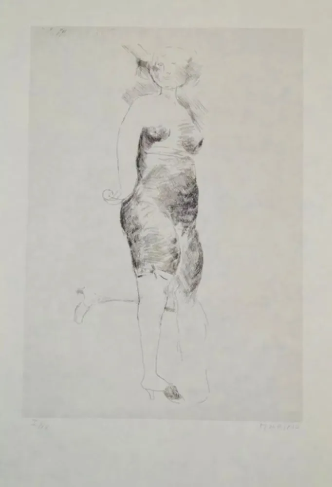 Gravura Marini - Portfolio A-52 Reminiscenza