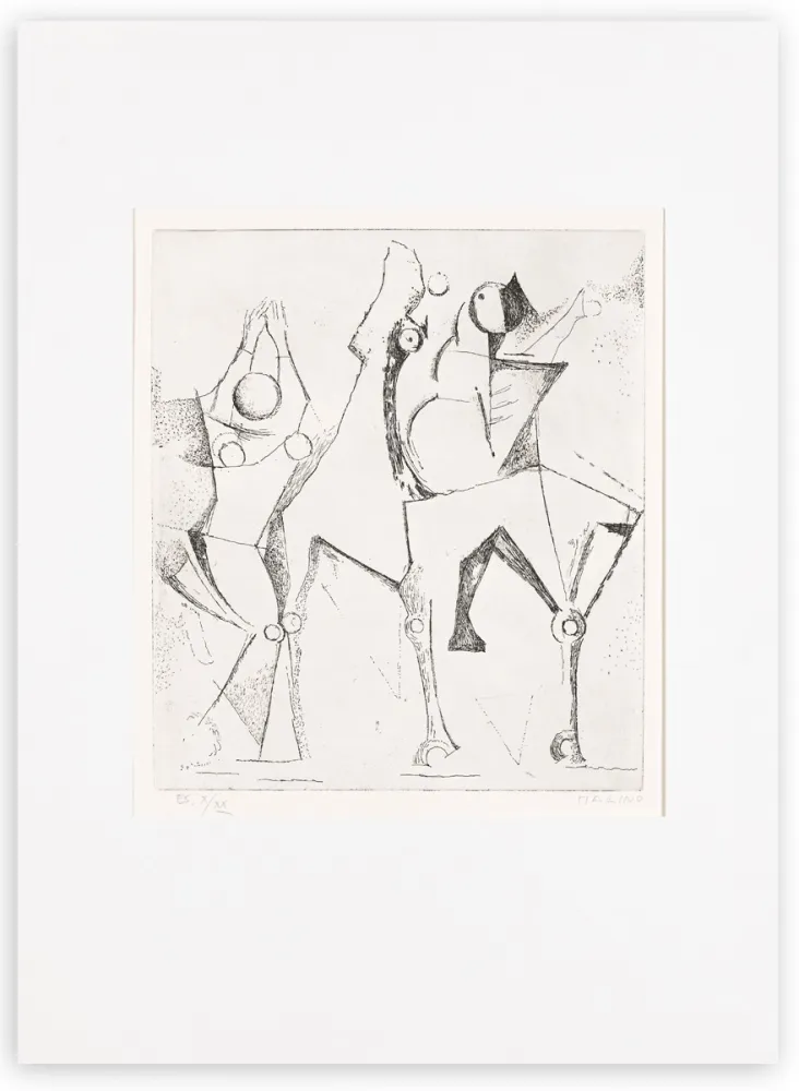 Gravura Marini - Trio felice