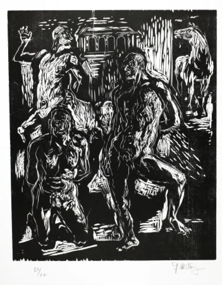 Xilogravura Martinz - Ilyade