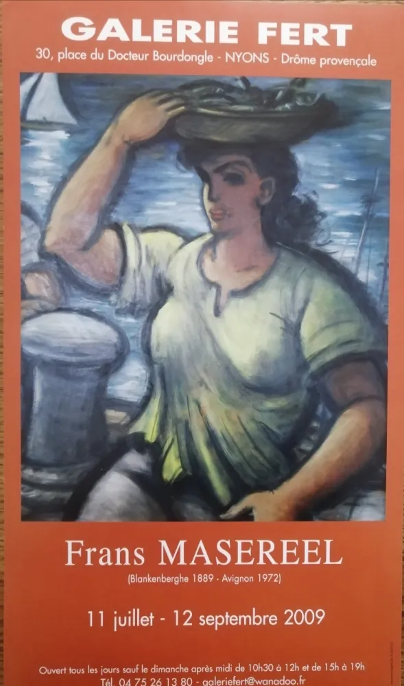 Cartaz Masereel - Galerie Fert - 2009