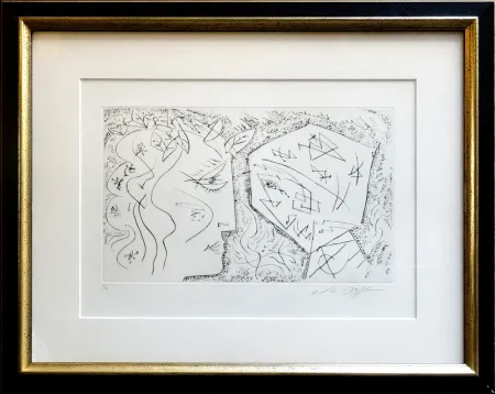 Água-Forte Masson - Apollon et Dionysos