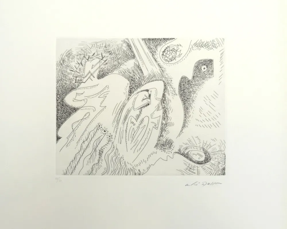 Água-Forte Masson - Cérémonie gnostique