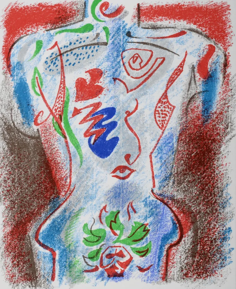 Litografia Masson - Composition, 1972