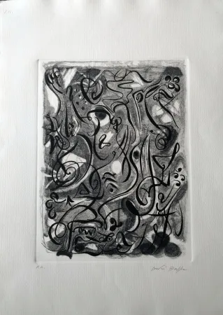 Água-Forte E Água-Tinta Masson - Composition