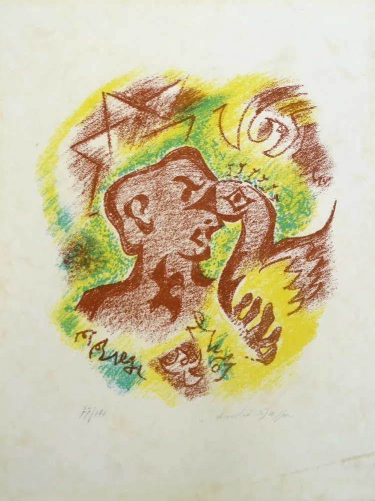 Litografia Masson - Figure