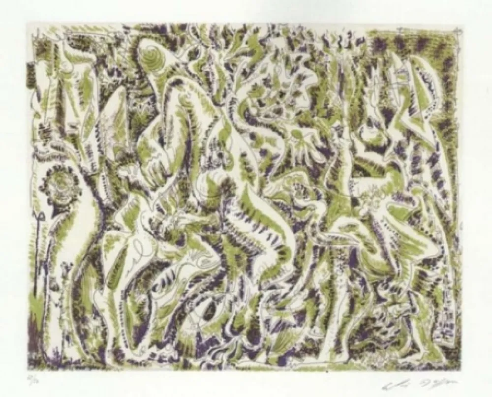 Água-Forte E Água-Tinta Masson - Garden party