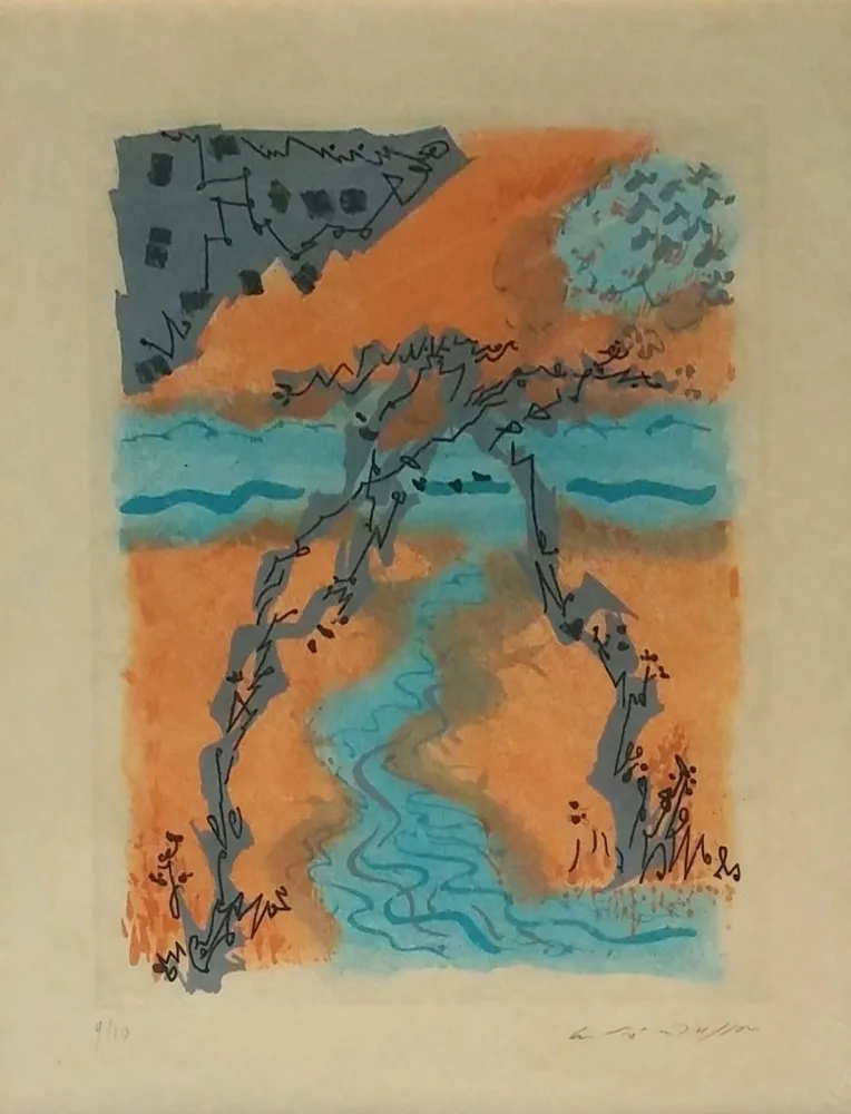 Gravura Masson - LES EROPHAGES X