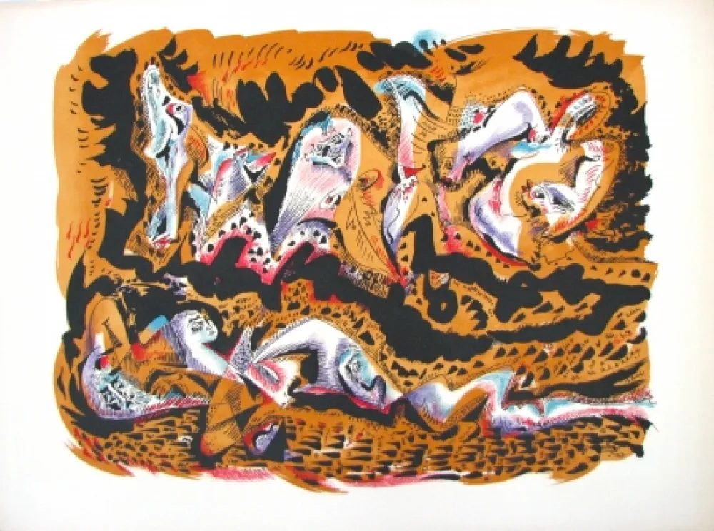 Litografia Masson - Sirènes