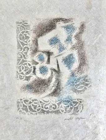 Litografia Masson - Une étoile de craie